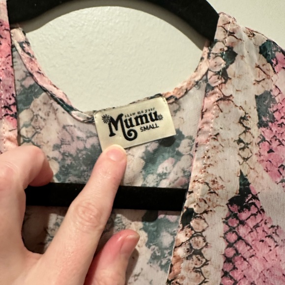 Show Me Your Mumu Peta Python Tunic Small - Picture 8 of 8